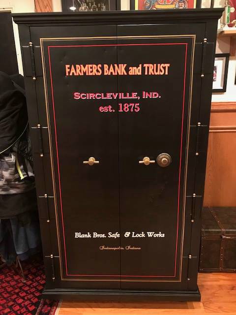 1903 Antique Safe Lettering from David B, IN